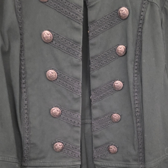 Torrid Dark Green Military Style Blazer - Picture 4 of 5